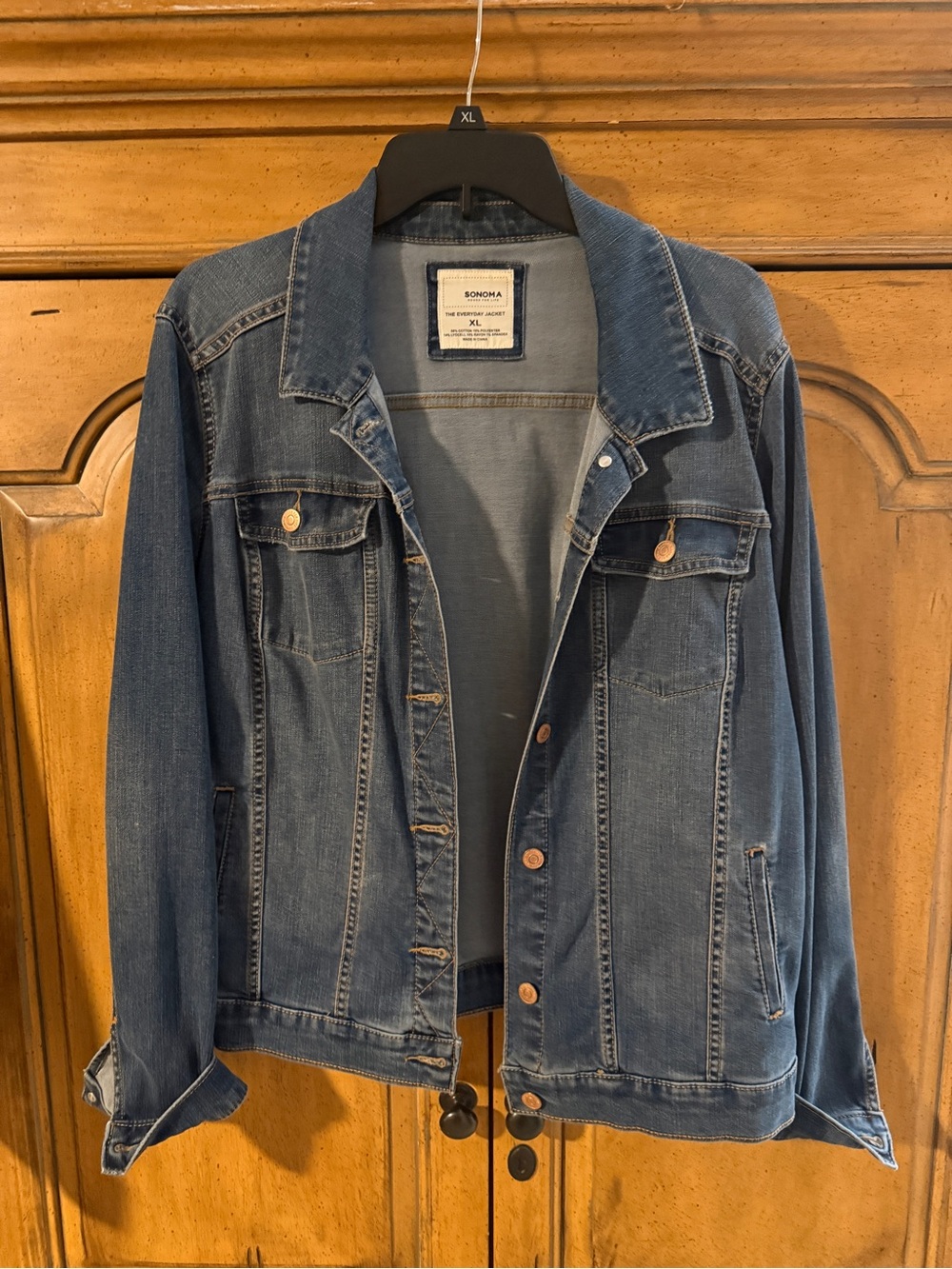 Sonoma Classic Blue Denim Jean Jacket